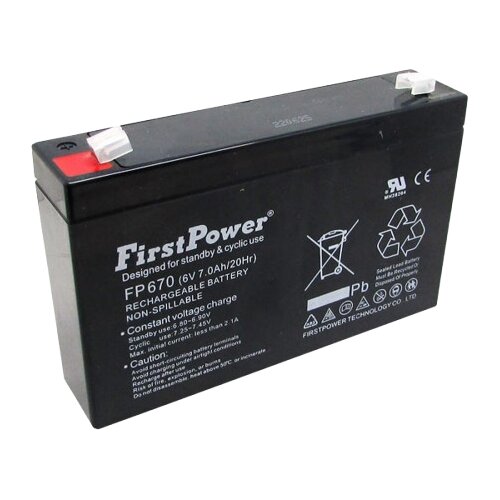 FirstPower FIRST POWER Akumulator FP670 6V, 7Ah Cene
