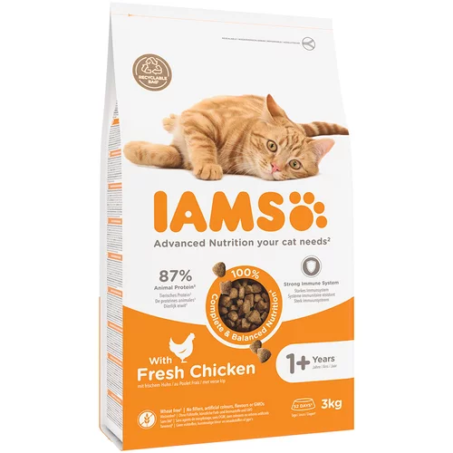 IAMS 10% popusta! 3 kg - Advanced Nutrition Adult Cat s piletinom