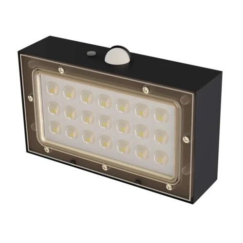 Emos Solarna LED svetilka BRIXO s senzorjem gibanja, črna, nevtralna bela ZG162S Slike
