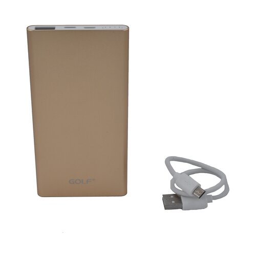 Power bank 5000mAh golf EDGE5 zlatni Slike