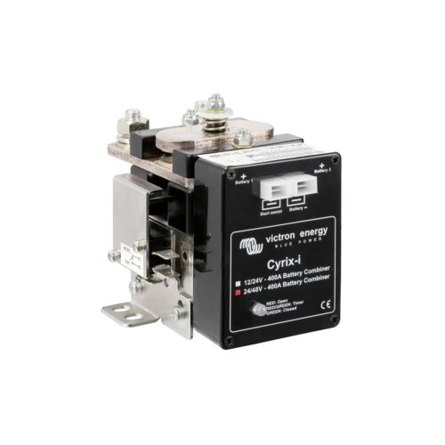 Victron Energy Cyrix-i 24/48V 400A relej Nazivni napon: 24 V, 48 V Prebacivanje struje (maks.): 400 A 1 St. Cijene