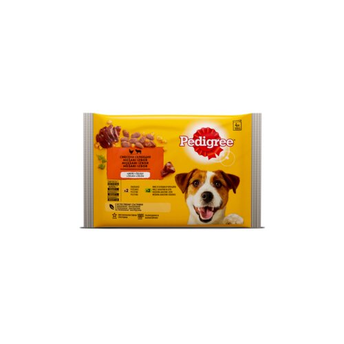 Pedigree kesice Adult, piletina i jagnjetina 4x100g Cene