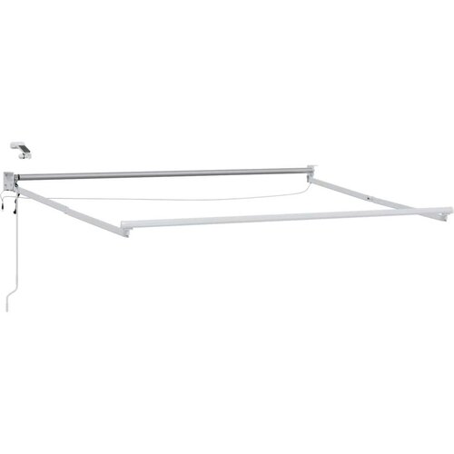  Električni sklopivi okvir tende Bijeli 3 5 x 2 5 m Aluminij Cene