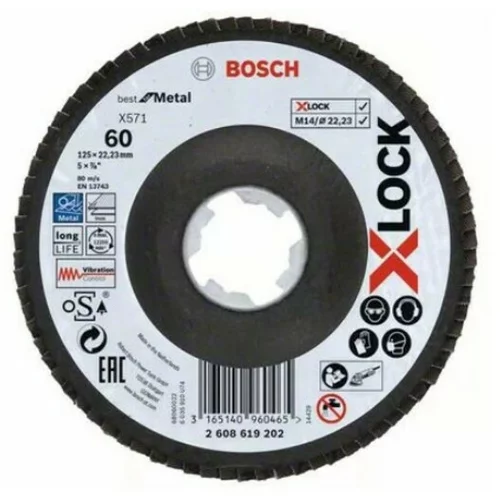 Bosch Rezni disk Best for Metal X571 (Prikladno za: Metal, Promjer rezne ploče: 125 mm, Granulacija: 60)