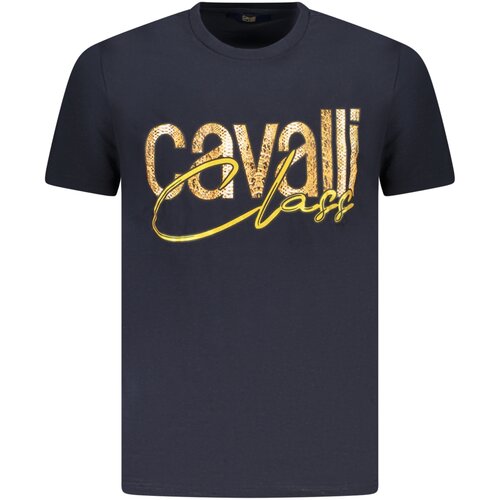 Cavalli Class SHORT SLEEVE T-SHIRT MEN BLUE Cene