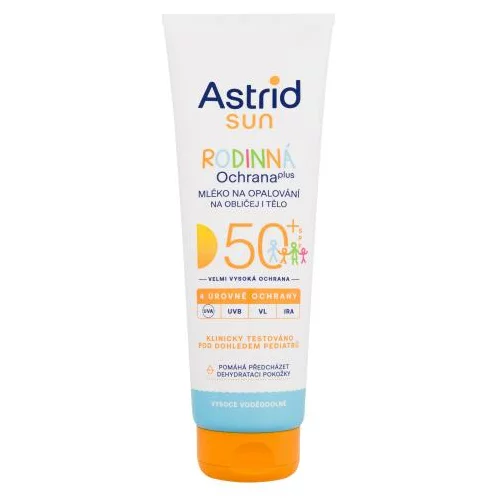 Astrid Sun Family Milk vodoodporna zaščita pred soncem za telo 250 ml