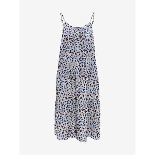 Only Light blue lady patterned dress Nova - Women Slike