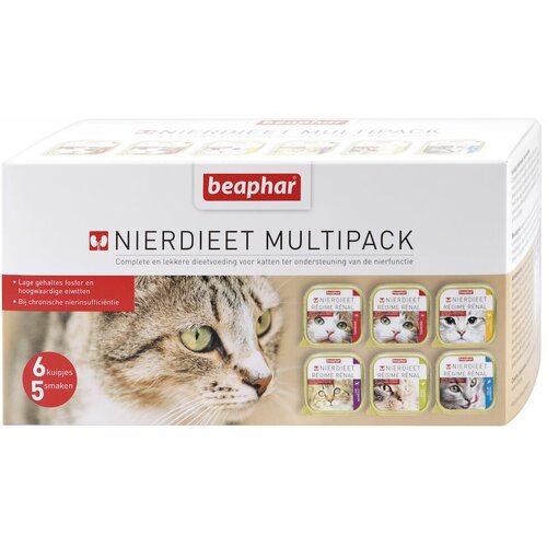 Beaphar nieren mix pack cat 6x100g Slike