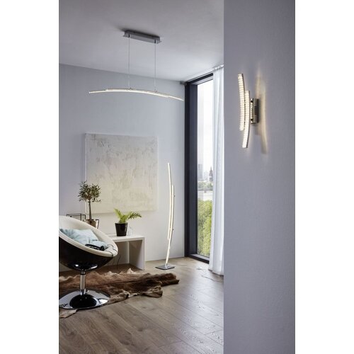 Eglo Pertini visilica/2, led, 2x10,8w, d960, alu/krom prozirna Slike