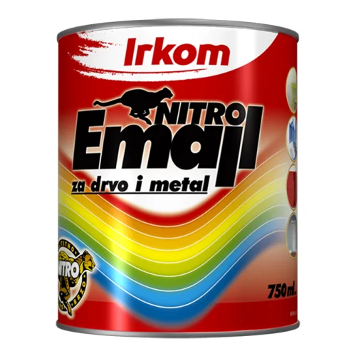 Irkom NITRO EMAJL SIVI 0,75L