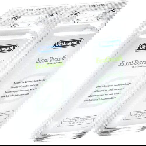 DeLonghi Sredstvo za uklanjanje kamenca, 2 x 100 ml - DLSC200 EcoDecalk Mini Cijene