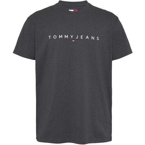 Tommy Jeans Majica grafit / bela Cene