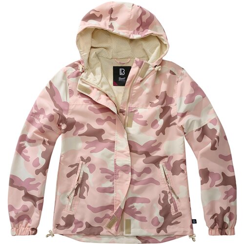 Brandit Ladies Summer Windbreaker Frontzip candy camo Slike