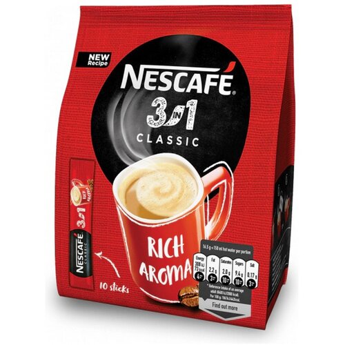 Nescafe Nescafé 3u1 Classic Vrećica 10x16,5g Cene