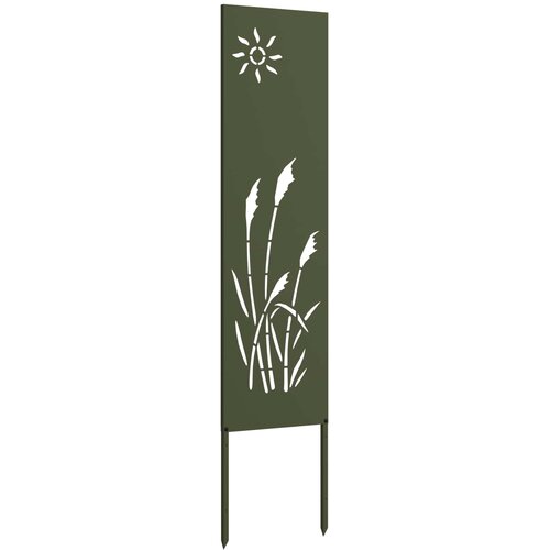  Privatnost u vrtu Rezbarija Maslinovo zelena 32 x 140 cm Slike
