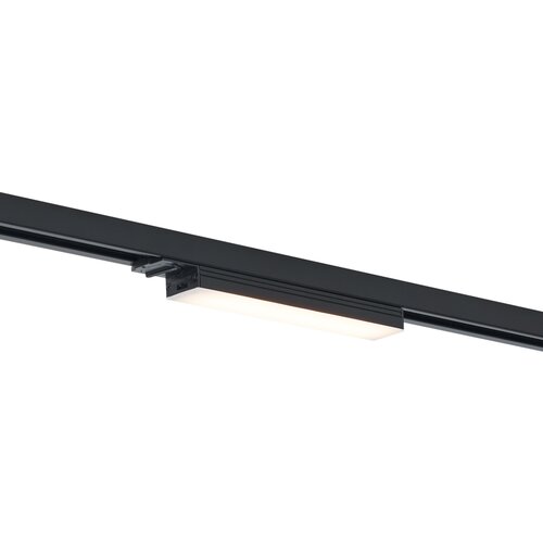 QAZQA Modern Ceiling Lamp Black for Track Lighting System 1-Phase 5W 400 lm 2700-4000K - Iconic Tsiri Slike