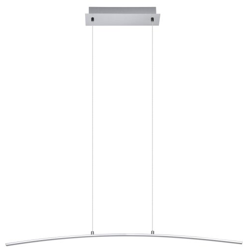 Eglo lasana visilica/1, led, 14w, d 900, alu/krom bijela Slike