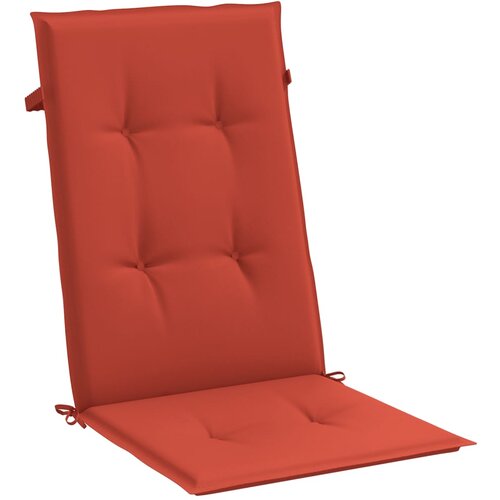  Jastuci za stolice 6 kom pro&amp;scaron;arano crvena 120x50x4 cm tkanina Slike