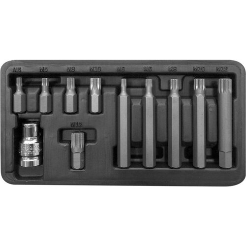 Profix set magnetnih držača nastavaka 11 kom 110 mm M5-M12 10744 Slike