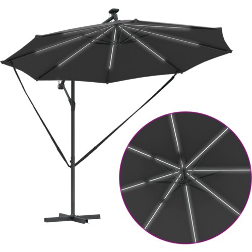  Samostojeći banana suncobran Antracit 294 x 294 x 248 cm Slike