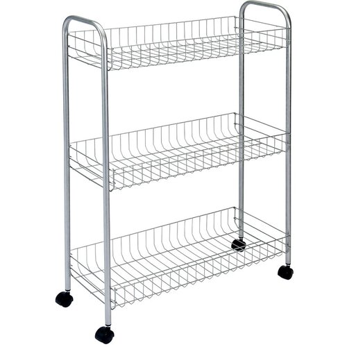 Metaltex Mobile regal s 3 policami Ascona Slim De Luxe, vi&amp;scaron;ina 84 cm Slike