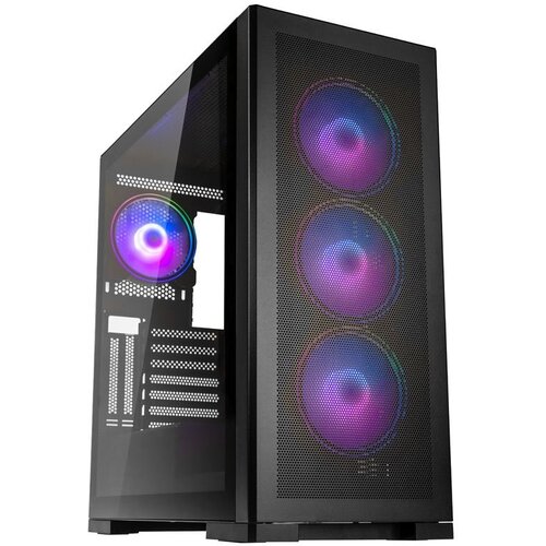 Kolink UNITY MESHBAY ARGB computer case Midi Tower Black Slike