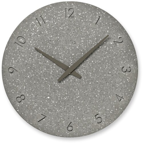 Lemnos Zidni sat SiO2 Clock Slike