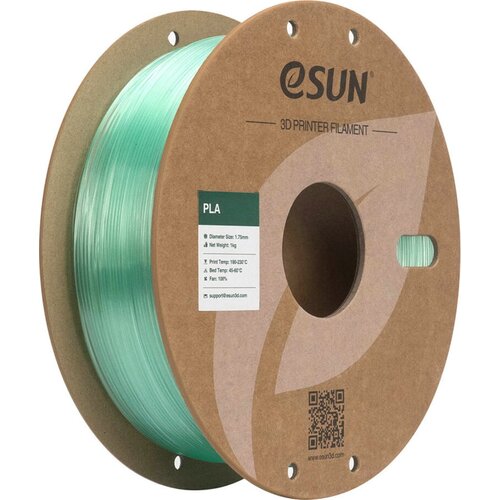 ESUN PLA-Clear Translucent Aqua - 1,75 mm / 1000 g Slike