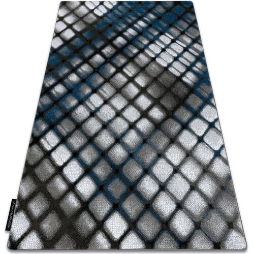 RugsX Preproge Preproga INTERO REFLEX 3D Rešetka modra 80x150 cm Modra Cene