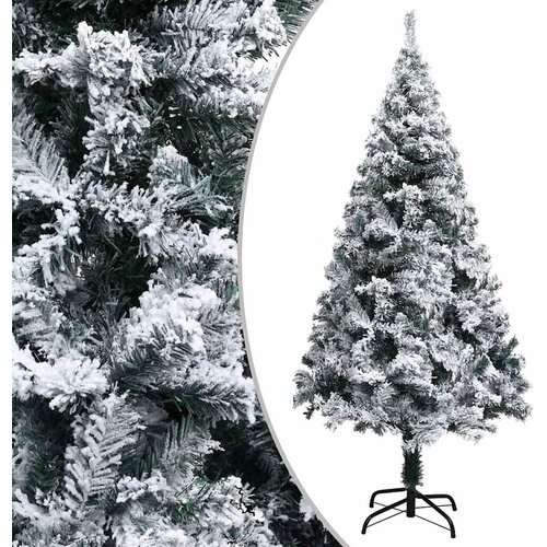  Umjetno božićno drvce sa snijegom zeleno 120 cm PVC Cijene