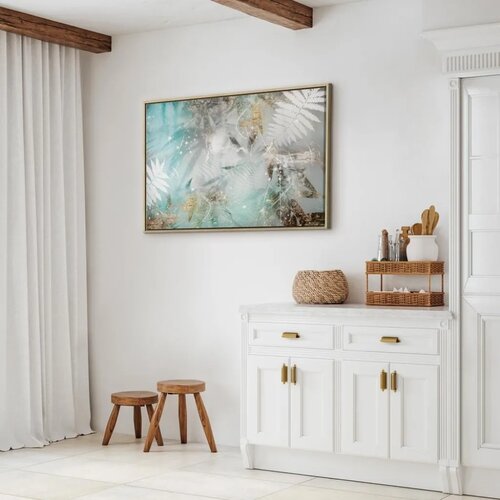  Slika - Turquoise Dream (1 Part) Wide 120x80 Slike