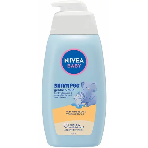 Nivea BABY nežni šampon 500 ml