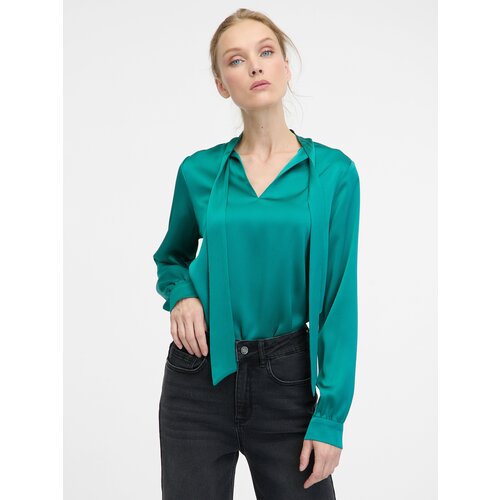 Orsay Green women&amp;#039;s blouse - Women&amp;#039;s Slike