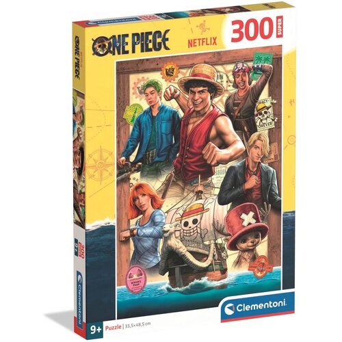 Clementoni One Piece: posadka, sestavljanka s 300 kosi - Slike
