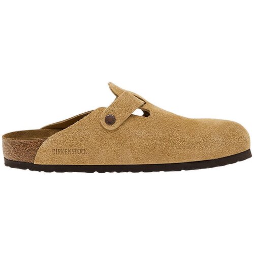 Birkenstock Cokli Sandales Boston daim Bež Slike