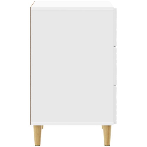  Noćni ormarić Bijela visokog sjaja 43 x 39,5 x 66,5 cm Slike
