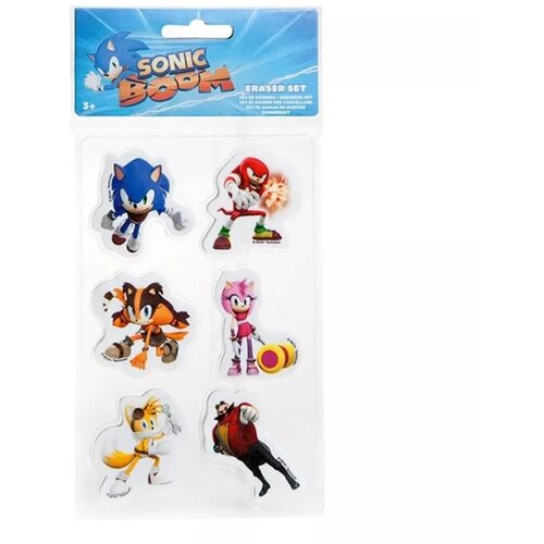 Other Sonic Boom 6pcs eraser pack Cene
