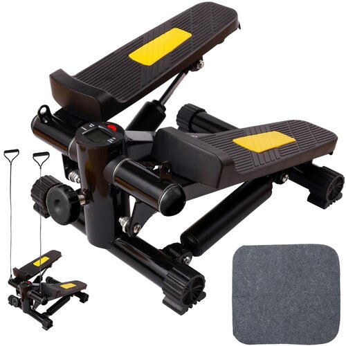 Podesivi LCD okretni steper s rastezljivim užadima do 100 kg Cijene