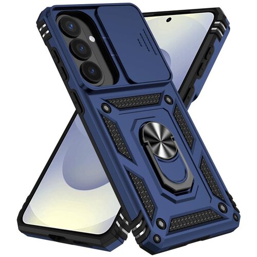 SUNSKY Hybrid Armor ovitek za Samsung S26 Plus, Moder Slike