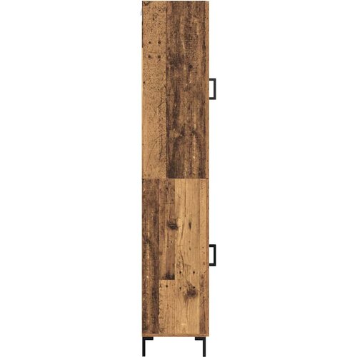  Highboard Staro drvo 34,5 x 34 x 180 cm Konstruirano drvo Slike