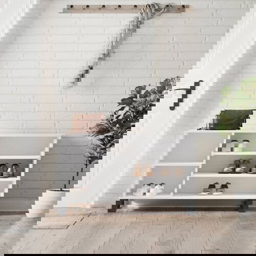 vidaXL Ormarić za cipele bijeli 102 x 36 x 60 cm od konstruiranog drva Cijene