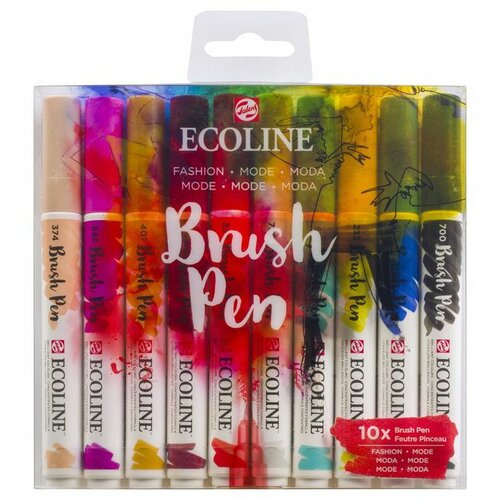  akvarel olovke Ecoline Brush Pen Fashion | Set od 10 komada Cene