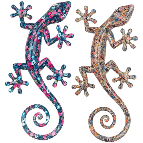 Signes Grimalt Kipci in figurice Slika Lizard Trencadís 2U. Večbarvna