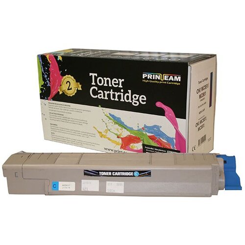  Toner Print-Team OKI MC851/MC861 Cyan Cene