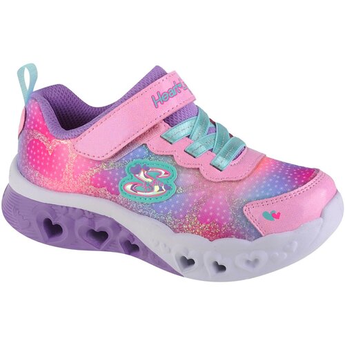 Skechers Nizke superge Flutter Heart Lights Rožnata Slike