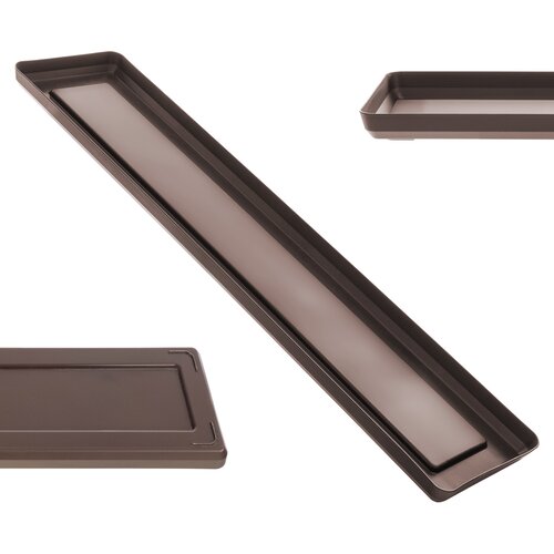 KADAX Stojalo za cvetlični lonček 60 cm pravokotni pladenj moka plastika, (5000353029) Cene