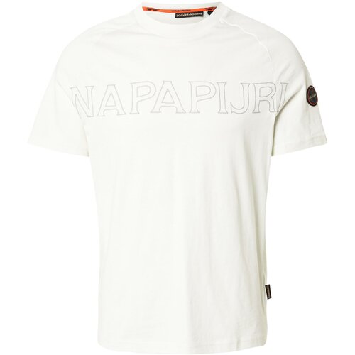 Napapijri Majica &amp;#039;AMBRA&amp;#039; siva / bela Slike