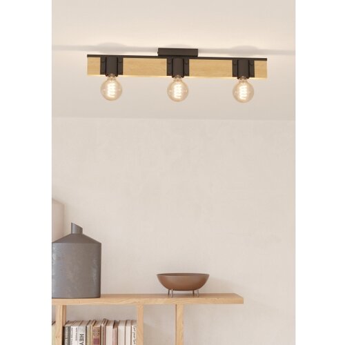 Eglo 43901 - plafonska svetiljka bailrigg 3xE27/40W/230V Slike