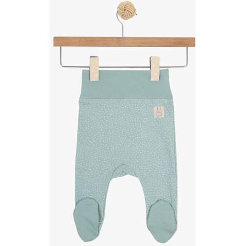 Just kiddin baby otroške dolge hlače s stopali dream garden green Cene