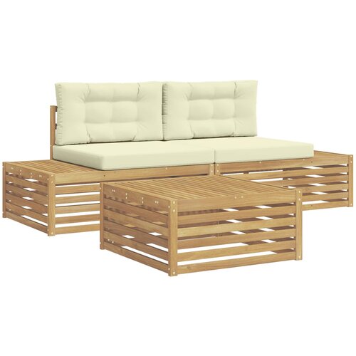  pcs Set vanjskih sofa Bijela Slike